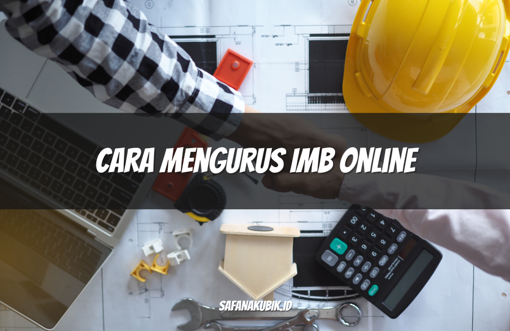 Cara Mengurus IMB Online